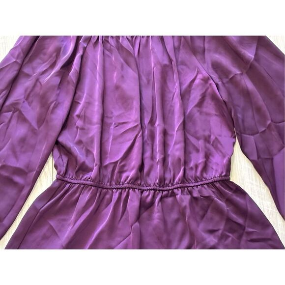 Banana Republic purple blouse size XS - Picture 3 of 10